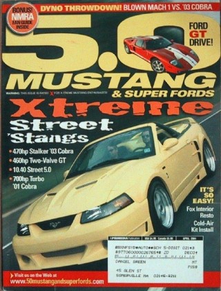 5.0 MUSTANG 2004 APR - NEW GT40, NEW '05 MUSTANG