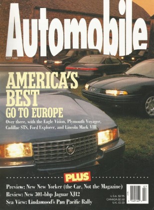 AUTOMOBILE 1993 JULY - MEARS, XJ12, ESPRITE TURBO