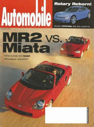 AUTOMOBILE 2000 JAN - RX-EVO l, MRS vs. MIATA, 300M