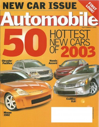 AUTOMOBILE 2002 SEPT - AUDI RS6, CAYENNE, XC90, 350Z