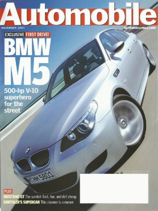 AUTOMOBILE 2004 NOV - MUSTANG GT, DISCO CARS, ME-4-12