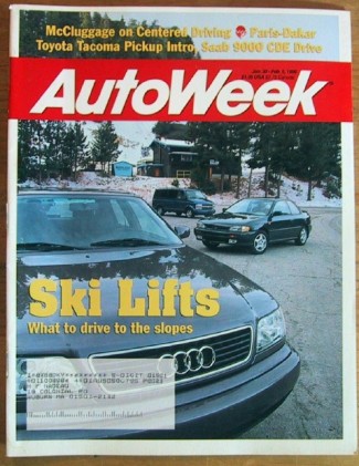 AUTOWEEK 1995 JAN 30 - A6 QUATTRO & IMPREZA LX TESTED