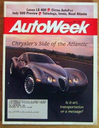AUTOWEEK 1995 MAY 08 - NEW PONTIAC T/A, ALTANTIC