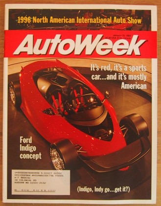 AUTOWEEK 1996 JAN 15 - AUDI A4 QUATTRO & TACOMA TESTED