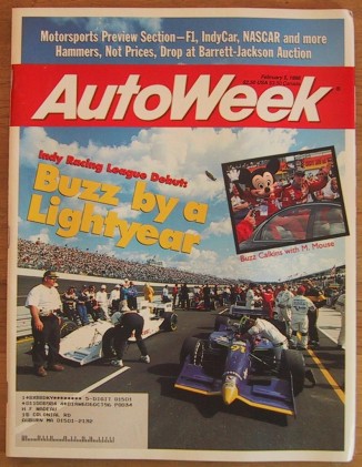 AUTOWEEK 1996 FEB 05 - RACE YEAR PREVIEW, BUZZ CALKINS