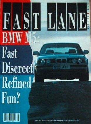 FAST LANE 1990 MAY - BMW M5, RX-7, MIATA, CELICA GT*