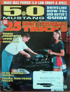 5.0 MUSTANG 1997 JAN -  '96 GTS, '93 SPECIAL EDITION, CAM SWAPS, HI-PO IGNITION