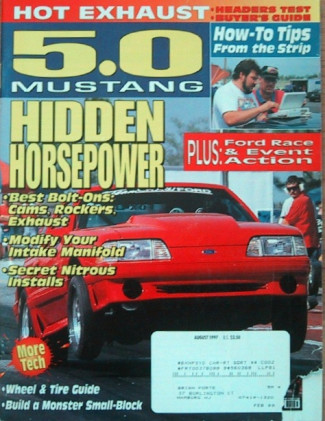 5.0 MUSTANG 1997 AUG - MPS COBRA, PAW 427W BUILT, NITROUS, CAMS, ROCKERS*