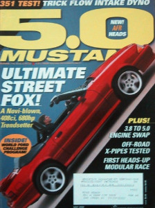 5.0 MUSTANG 2000 MAY - 88 CONV, 5X PIPES, 92 GT, 86 GT, 87 LX, TRICK FLOW FI
