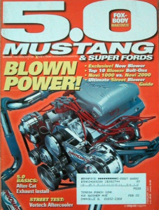 5.0 MUSTANG 2001 FEB - BLOWER SPECIAL, NMCA, NMRA