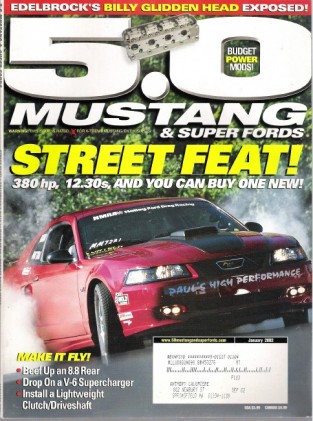 5.0 MUSTANG 2002 JAN - STEEDA FOCUS, WILD V6 EATS GT