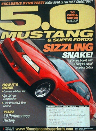 5.0 MUSTANG 2002 NOV - SPEED-DENSITY>MASS-AIR,'99&'03 COBRA, PRO 5.0, RENEGADE