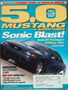 5.0 MUSTANG 2004 JULY - ATI-ProCharger DOES COBRA,'79 PACE CAR, '90&92 GT