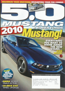 5.0 MUSTANG 2009 MAR - FOX HOP-UP, NEW PONY, DIGITAL MASS AIR TEST