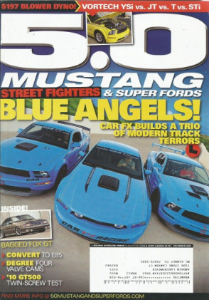 5.0 MUSTANG 2009 DEC - S197 BLOWER SHOOTOUT, GT500 TWIN-SCREW TEST