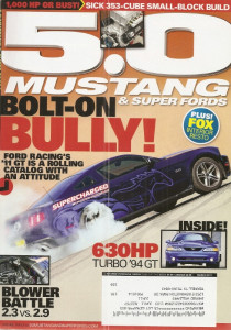 5.0 MUSTANG 2011 MAR - WHIPPLE SHOOT-OUT, 353ci BUILD-UP, FOX INTERIOR REDO