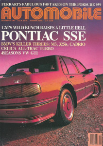 AUTOMOBILE 1987 DEC - F40, ALL-TRACK, SSE, M3, 86 GTI, SUPRA TURBO, M3 vsZ3-16*