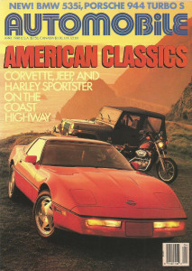 AUTOMOBILE 1988 APR - 825 SL STERLING, PORSCHE T S,BMW 535I, FERRARI, ALPHA 164
