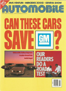 AUTOMOBILE 1988 JULY - MVS VENTURI, FIERO, PASSAT