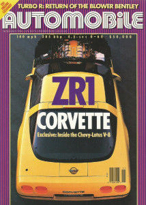 AUTOMOBILE 1988 NOV - CORVETTES, 928S4, RUGER, PORSCHE 928S4, FERRARI, JAG XJ-S