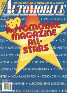 AUTOMOBILE 1989 JAN - 535 vs SHO, COLT DOHC TURBO, M5