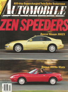 AUTOMOBILE 1989 MAR - 300ZX, MX-5, KOENIG, ELAN, QUATTRO COUPE, LAGONDA