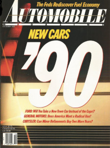 AUTOMOBILE 1989 OCT - 944 S2, ALLANTE, QUATTRO, '90s CARS, CCSC ART, TONKIN