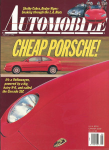 AUTOMOBILE 1992 AUG - CORRADO SLC, VIPER v 427S/C, SUBARU, CIVIC, PASEO, BMW E1
