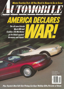 AUTOMOBILE 1992 DEC - LINCOLN Mk 8, CADILLAC SEVILLE