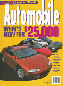AUTOMOBILE 1994 JUNE - CORVETTES, BMWs, ECLIPSE v FIREBIRD v JETTA v MAXIMA