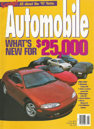 AUTOMOBILE 1994 JUNE - CORVETTES, BMWs, ECLIPSE v FIREBIRD v JETTA v MAXIMA