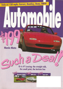 AUTOMOBILE 1994 JULY - LESTER JAGUAR, LUXO SHOOTOUT