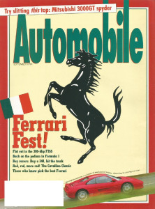 AUTOMOBILE 1994 SEPT - FERRARI SPECIAL, VR-4 SPYDER