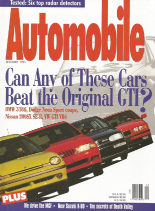 AUTOMOBILE 1995 DEC - MGF 1.8i, POCKET ROCKETS, X-90