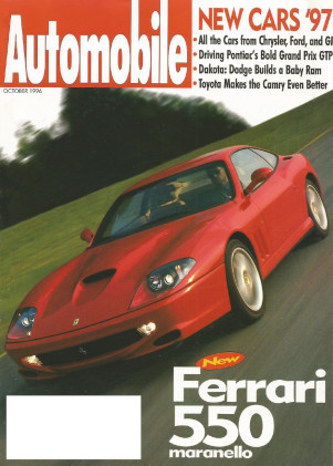 AUTOMOBILE 1996 OCT - HONDA INDY, FERRARI 550, E500