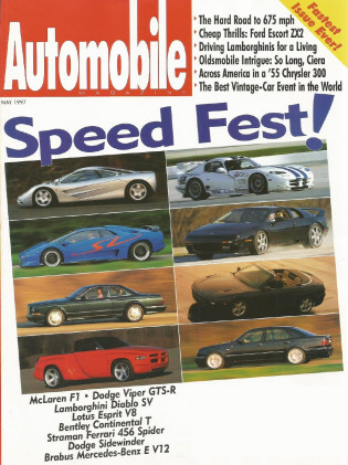 AUTOMOBILE 1997 MAY - SUPER CARS TESTED, ZX2, A3