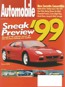 AUTOMOBILE 1997 SEPT - VETTE ROADSTER, IMPREZA 2.5RS