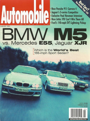 AUTOMOBILE 1999 JAN - LIGHTNING, AMX, PAUL NEWMAN
