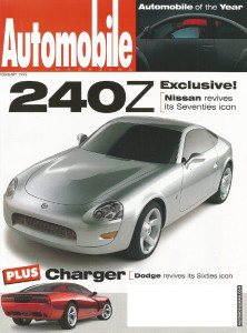 AUTOMOBILE 1999 FEB - 240Z CONCEPT, CHARGER R/T, VW