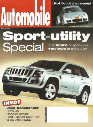AUTOMOBILE 1999 MAR - MUSTANG COBRA, BOXSTER, GLK