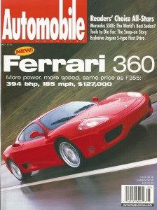 AUTOMOBILE 1999 MAY - SKYLINE GT-R, 360 MODALE, JAG