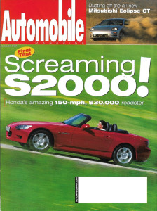 AUTOMOBILE 1999 AUG - S2000, SKID-CONTROL, MIATA, FORD KA*