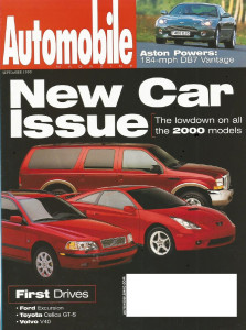 AUTOMOBILE 1999 SEPT - LORRAINE-DIETRICH, NEW CARS