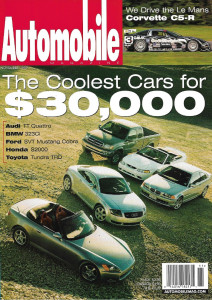 AUTOMOBILE 1999 NOV - FERRARI 456M, LEXUS LX470