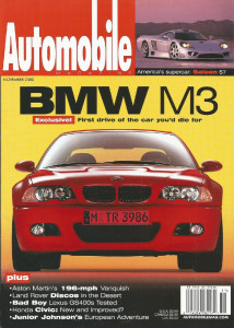 AUTOMOBILE 2000 NOV - DAYTON WHEELS, VANQUISH, M3
