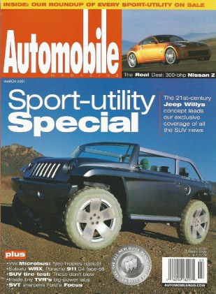 AUTOMOBILE 2001 MAR - 911 vs. WRX, TVR, TALBOT-LAGOS