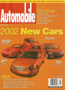 AUTOMOBILE 2001 SEPT - NEW CARS, LITTLE DUCE COUPE