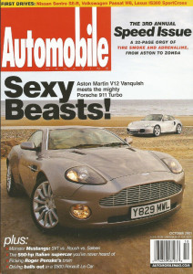 AUTOMOBILE 2001 OCT - SVT, ROUSH, SALEEN, BERTONE