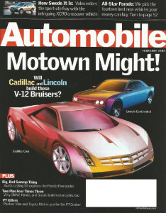 AUTOMOBILE 2002 FEB - V12s, MONTOYA, MR2 SPYDER, ATOM*