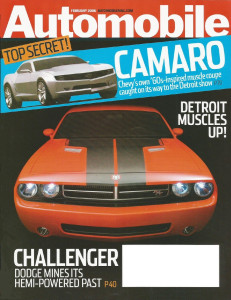 AUTOMOBILE 2006 FEB - NEW CHALLENGER & CAMARO, SPEC-B